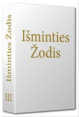 Išminties žodis. III tomas