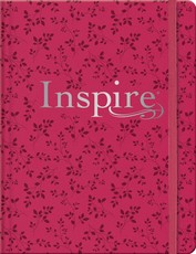 Inspire Bible Nlt, Filament Enabled Edition (Hardcover Leatherlike, Pink Peony)