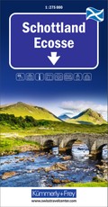 Kümmerly+Frey Regional-Strassenkarte Schottland 1:275.000