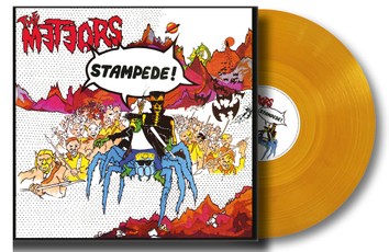 Vinilinė plokštelė LP METEORS „Stampede“ (Orange Crystal Vinyl) (LP)
