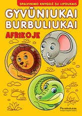 Gyvūniukai burbuliukai. Afrikoje