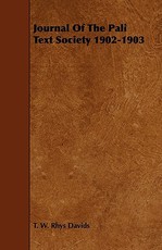 Journal of the Pali Text Society 1902-1903