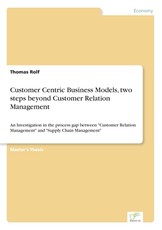 Customer Centric Business Models, two steps beyond Customer Relation Management