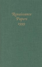 Renaissance Papers 1999