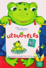 Varlytės užduotėlės. Ugdomieji pratimai su lipdukais 4-5 m. vaikams