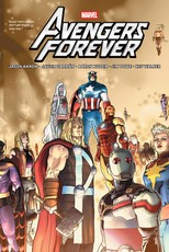 Avengers Forever by Jason Aaron Omnibus Aaron Kuder Cover