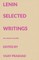 Lenin Selected Writings