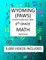 6th Grade WYOMING PAWS, 2019 MATH, Test Prep