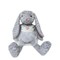 Pliušinis zuikutis Mascot Rose, 32 cm, pilkas