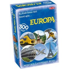 Stalo žaidimas „Keliauk po Europą“
