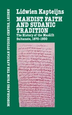 Mahdish Faith & Sudanic Traditio