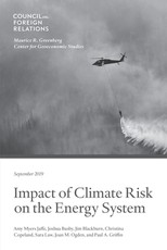 Impact of Climate Risk on the Energy System