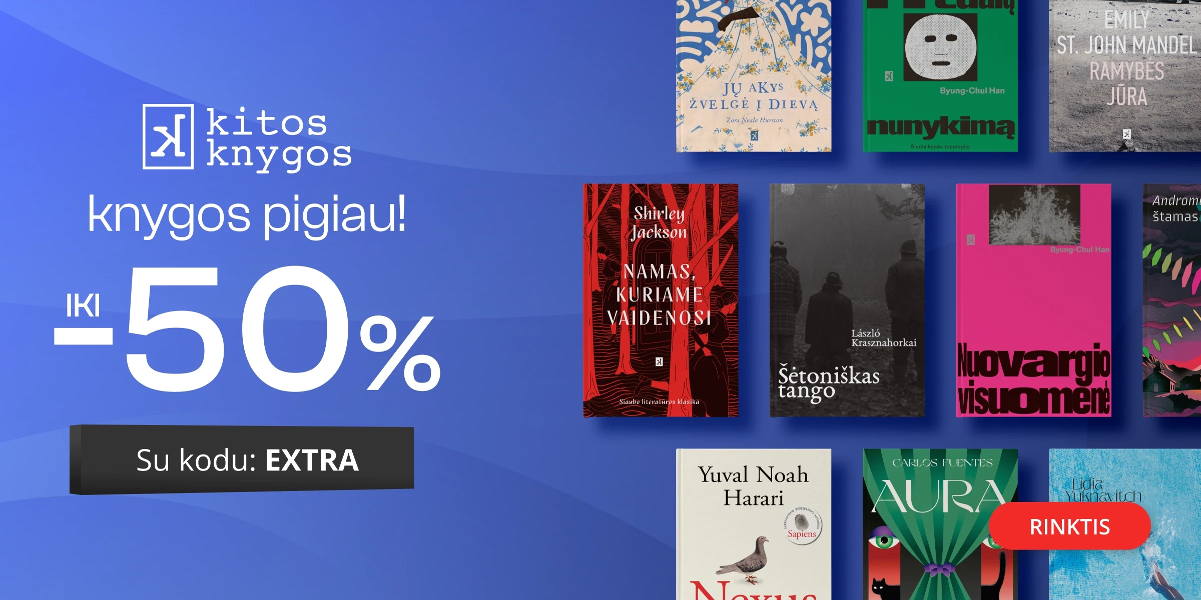 LEIDYKLOS KITOS KNYGOS KNYGOMS - extra nuolaidos iki -50%!