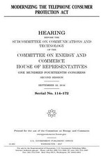 Modernizing the Telephone Consumer Protection Act