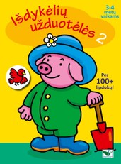 Išdykėlių užduotėlės 2. 3–4 metų vaikams