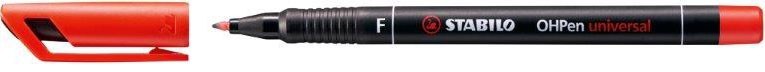 Žymeklis permanentinis OHPen F raudonas
