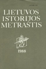 Lietuvos istorijos metraštis 1988