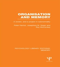 Organisation and Memory (PLE: Memory)