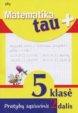 Matematika tau Plius. 5 klasė. 2 dalis. Pratybų sąsiuvinis