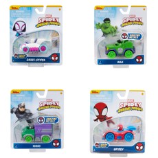 SPIDEY AND HIS AMAZING FRIENDS Metalinis automobilis, 7,5 cm