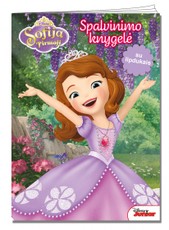 Sofija Pirmoji. Spalvinimo knygelė