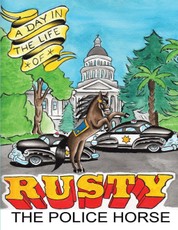 A Day In the Life of Rusty the Police Horse