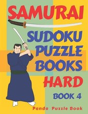 Samurai Sudoku Puzzle Books Hard - Book 4