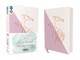 Niv, Journal the Word Bible for Teen Girls, Cloth Over Board, Lavender/White, Red Letter