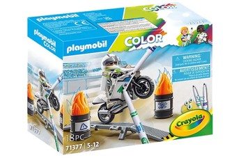 PLAYMOBIL Color – motociklas