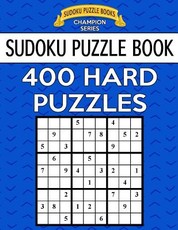 Sudoku Puzzle Book, 400 HARD Puzzles