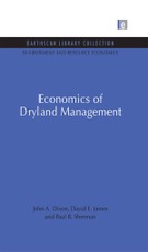 Dixon, J: Economics of Dryland Management