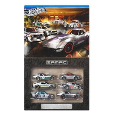 HOT WHEELS šešių ZAMAC automodeliukų rinkinys (JLB26)