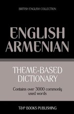 Theme-based dictionary British English-Armenian - 3000 words