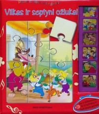 Pasaka su dėlionėmis ir garsais „Vilkas ir septyni ožiukai“
