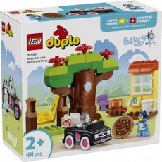 LEGO DUPLO Bluey 10469 Picerija: mergaitės su Muffin ir Bluey