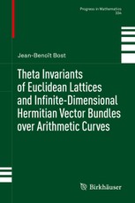 Theta Invariants of Euclidean Lattices and Infinite-Dimensional Hermitian Vector Bundles over Arithmetic Curves
