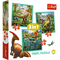 TREFL 3 dėlionių rinkinys „Dinozaurai“