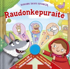 Sukurk savo istoriją. Raudonkepuraitė (daugiau kaip 14 garsų)