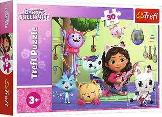 TREFL GABBY´S DOLLHOUSE Dėlionė, 30 det.