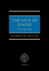 The Sale of Goods 5e
