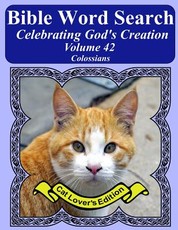 Bible Word Search Celebrating God's Creation Volume 42