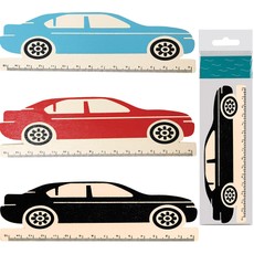 Medinė liniuotė CENTRUM „Car“, 15 cm