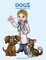 Dogs Coloring Book 1 & 2