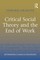 Critical Social Theory and the End of Work