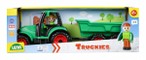 Truckies žaislinis traktorius su priekaba, 38 cm
