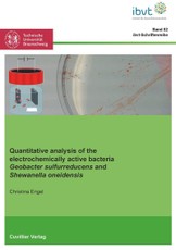 Quantitative analysis of the electrochemically active bacteria Geobacter sulfurreducens and Shewanella oneidensis