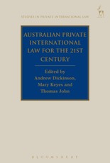 Australian Private International Law for the 21st Century