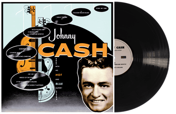 Vinilinė plokštelė LP CASH JOHNNY „With His Hot And Blue Guitar“ (Black Vinyl) (LP)