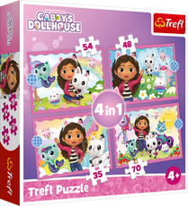 TREFL GABBY´S DOLLHOUSE Dėlionių rinkinys