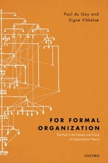 For Formal Organization